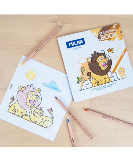 Värvimisvihik MILAN Wild Safari