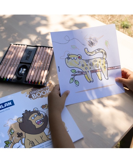 Värvimisvihik MILAN Wild Safari