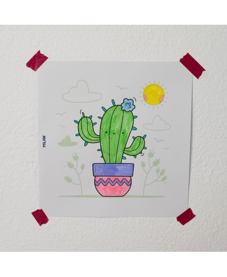 Värvimisvihik MILAN Green & Grow