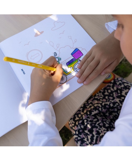 Värvimisvihik MILAN Let´s Go Trip