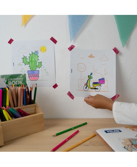 Värvimisvihik MILAN Let´s Go Trip