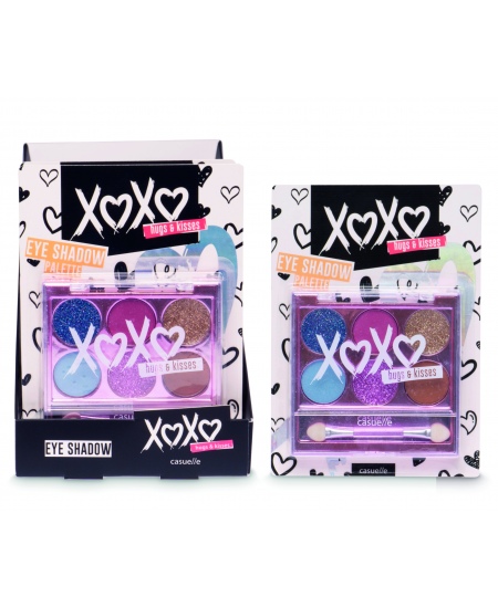 Lauvärvipalett CASUELLE Xoxo Kallistused ja suudlused