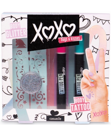 Tätoveeringute joonistuskomplekt CASUELLE Xoxo