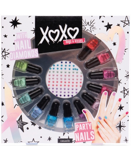 Küünelakkide komplekt CASUELLE Xoxo, 12 värvi