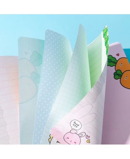 Märkmik SQUISHY Penguin, 128 lehte