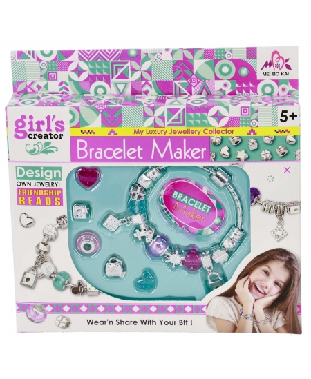 Mini käevõrude meisterdamise komplekt GIRLS CREATOR Pandora