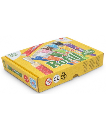 Liivakomplekt albumitele SABBIARELLI, 12 värvi, 50 g tükk