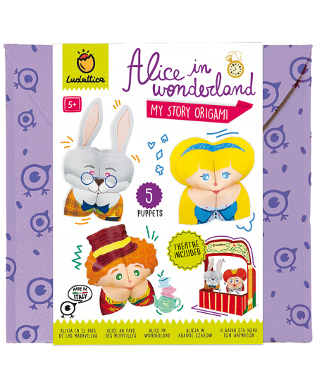 Origami teatriset LUDATTICA Alice imedemaal