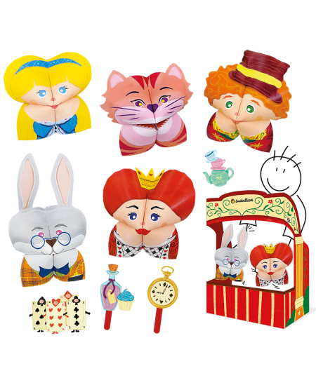 Origami teatriset LUDATTICA Alice imedemaal