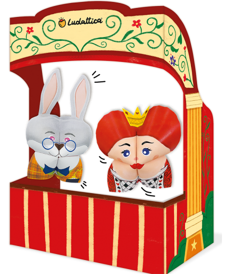 Origami teatriset LUDATTICA Alice imedemaal