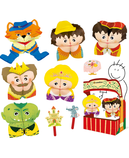 Origami teatrikomplekt LUDATTICA Saabastega kass