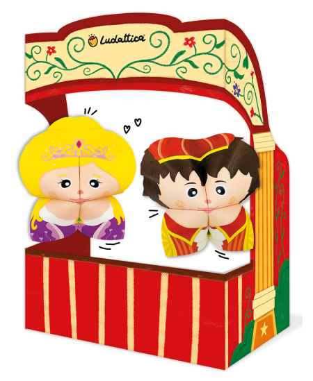 Origami teatrikomplekt LUDATTICA Saabastega kass