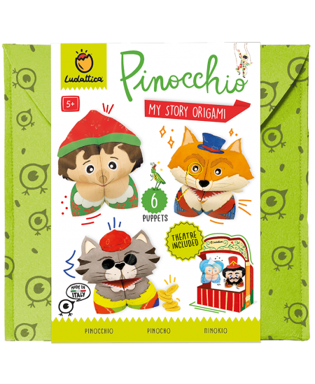 Origami teatrikomplekt LUDATTICA Pinocchio