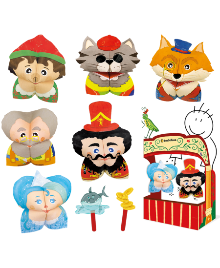 Origami teatrikomplekt LUDATTICA Pinocchio
