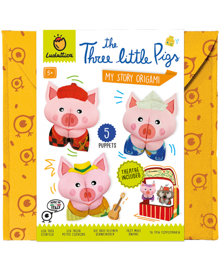 Origami teatriset LUDATTICA Kolm põrsakest