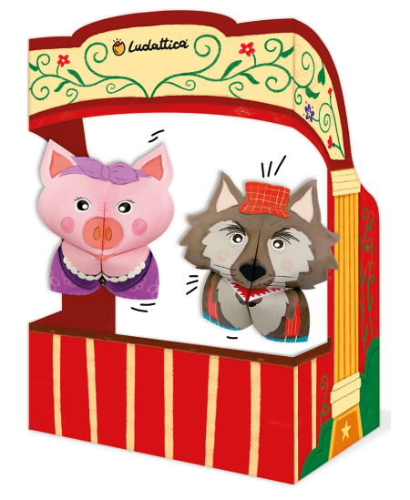 Origami teatriset LUDATTICA Kolm põrsakest