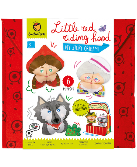 Origami teatriset LUDATTICA Punamütsike