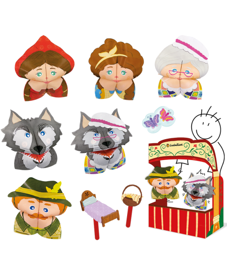 Origami teatriset LUDATTICA Punamütsike