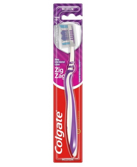 Hambahari COLGATE Zig Zag Medium, 1 tk