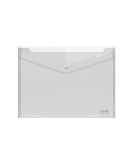 Klõpsuga ümbrik-kaust FOROFIS, A4, läbipaistev.