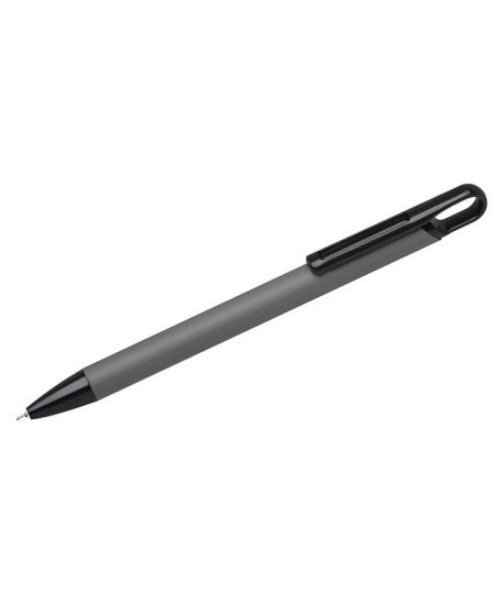 Automaatne pastapliiats SOFI, 0,7 mm, hall korpus, sinine