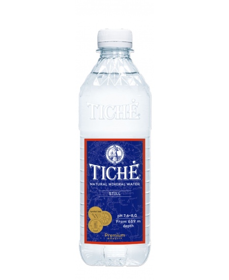 Naturaalne mineraalvesi TICHE, 500 ml, gaseerimata