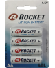 Patareid ROCKET Lithium FR6 (AA), liitium, 4 tk