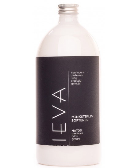 Pesupehmendaja IEVA (puidu, naha ja ambra aroom), 1000 ml