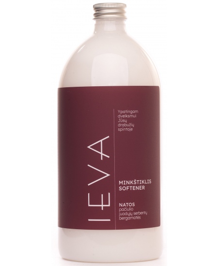 Pesupehmendaja IEVA (patšuli, mustsõstra ja bergamoti aroom), 1000 ml