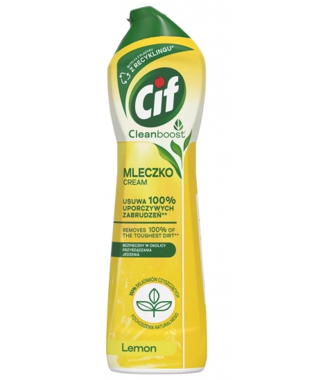 Küürimisvedelik CIF Cream Lemon, 540 ml