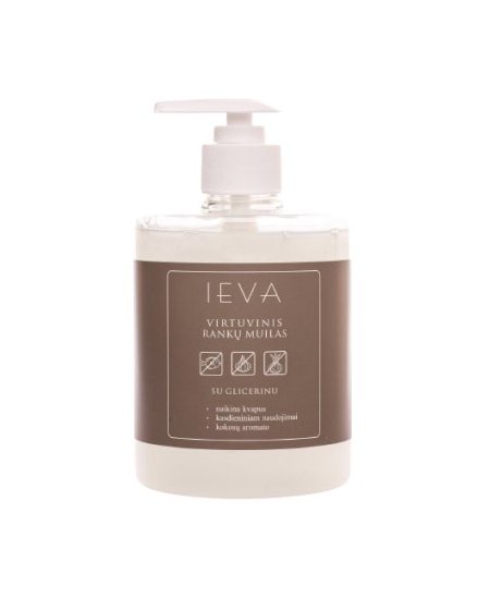 Köögi-vedelseep IEVA, glütseriiniga, 500 ml