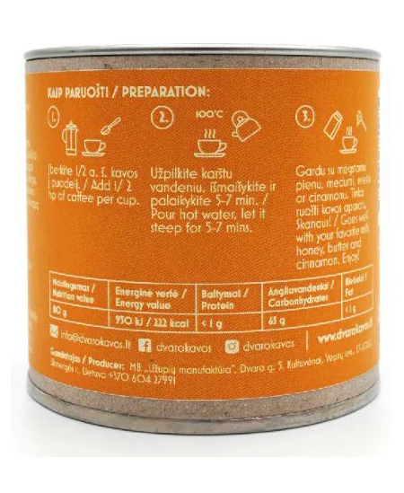 Jahvatatud võilillejuurekohv, 100 g