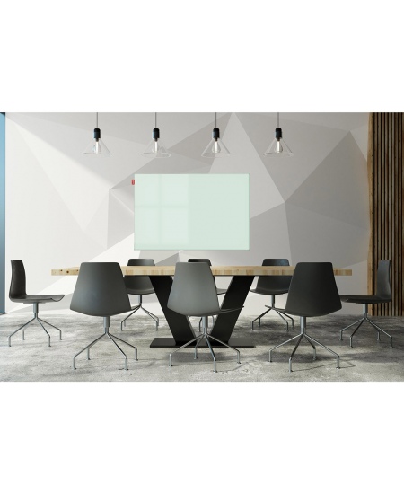 Magnetiline klaastahvel MEMOBE, 200x100 cm, valge