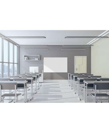 Magnetiline klaastahvel MEMOBE, 150x100 cm, valge