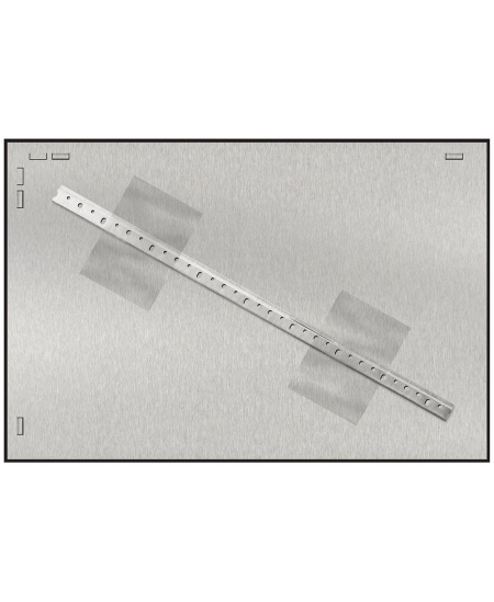 Magnetiline klaastahvel MEMOBE, 100x100 cm, must