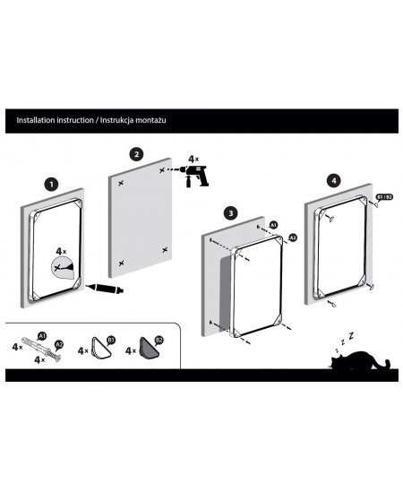 Vilttahvel MEMOBE, 120x90 cm