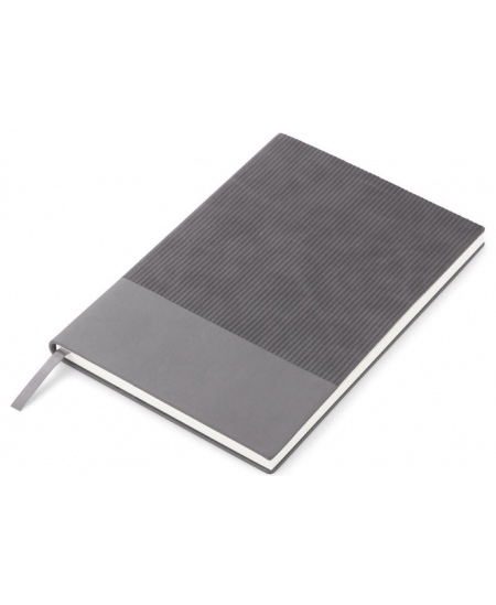 Märkmik FLAF, A5, täpid, eco-nahk, hall