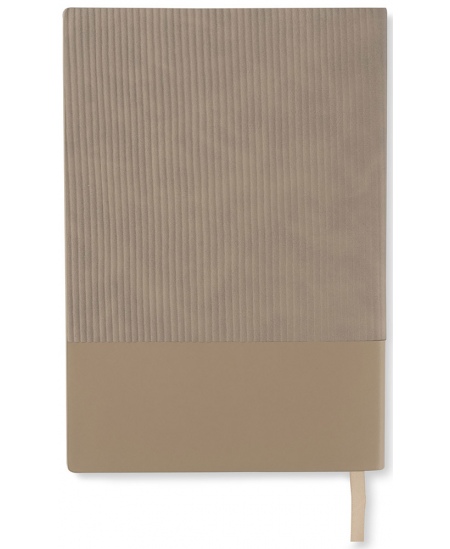 Märkmik FLAF, A5, täpid, eco-nahk, kreemjas