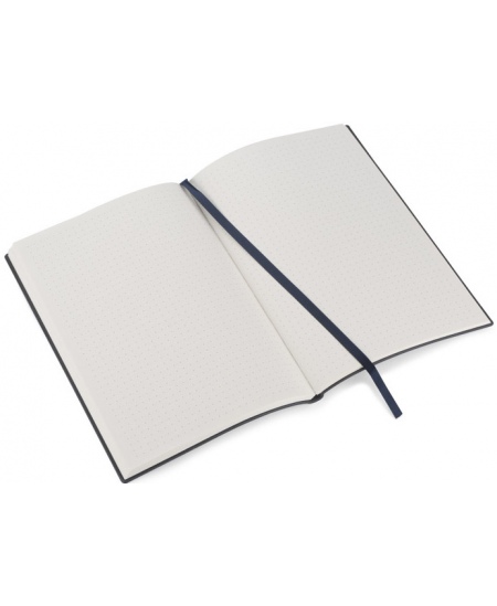 Märkmik FLAF, A5, täpid, eco-nahk, sinine