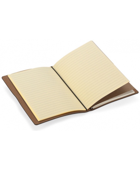 Märkmik RETRO LITE, A5, jooneline, eco-nahk, must