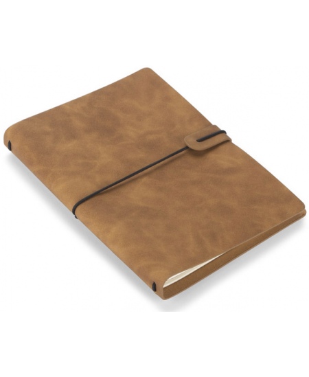 Märkmik RETRO LITE, A5, jooneline, eco-nahk, pruun