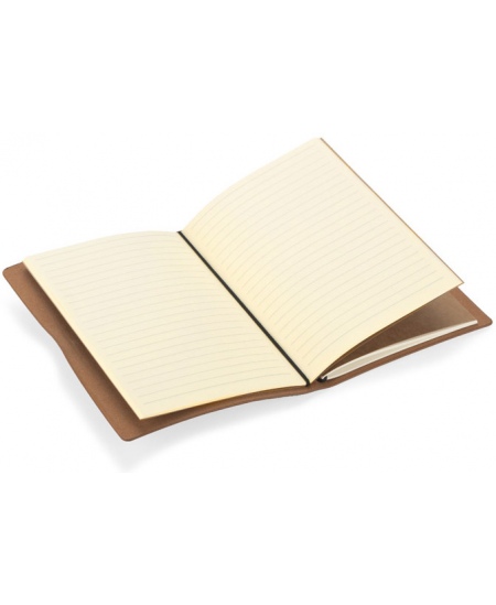 Märkmik RETRO LITE, A5, jooneline, eco-nahk, pruun