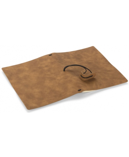 Märkmik RETRO LITE, A5, jooneline, eco-nahk, pruun