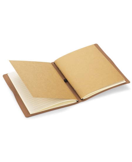 Märkmik RETRO LITE, A5, jooneline, eco-nahk, pruun