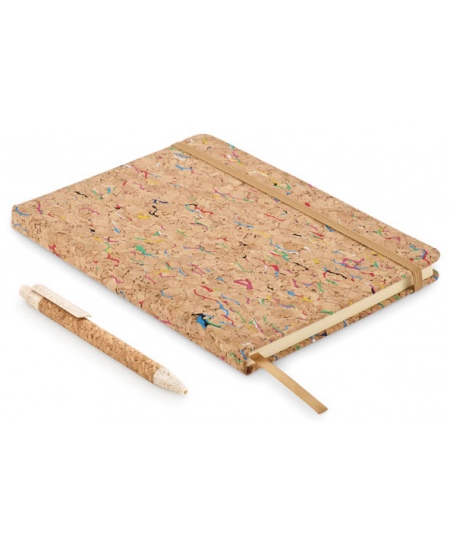 Märkmik CORNOTA, A5, jooneline, pruun