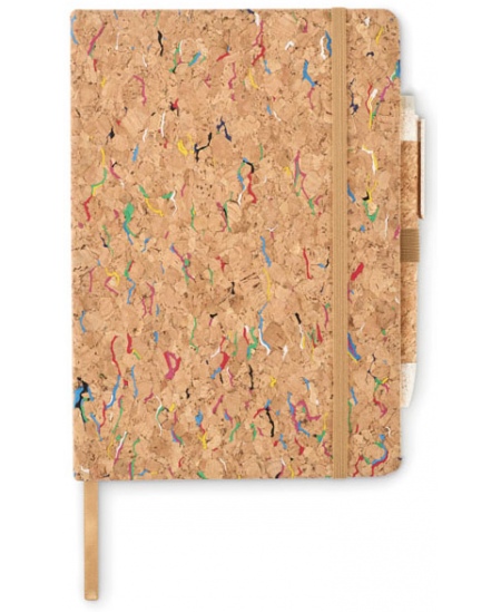 Märkmik CORNOTA, A5, jooneline, pruun