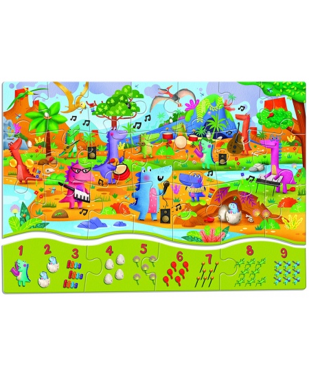 Arvutamispusle 123 LUDATTICA Dinosaurused