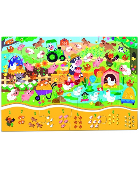 Arvutamispusle 123 LUDATTICA Farm