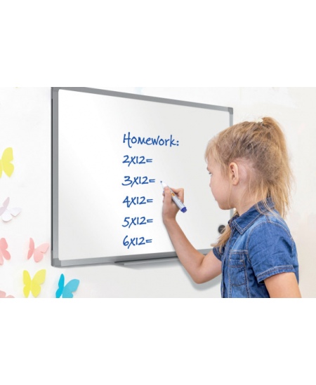 Magnettahel NOBO, 90x60 cm, valge