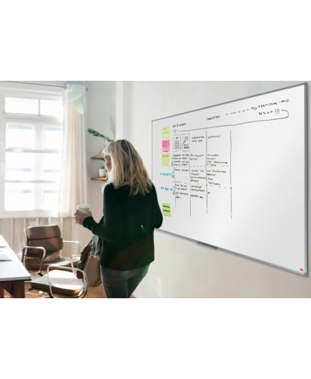 Magnettahel NOBO, 120x90 cm, valge